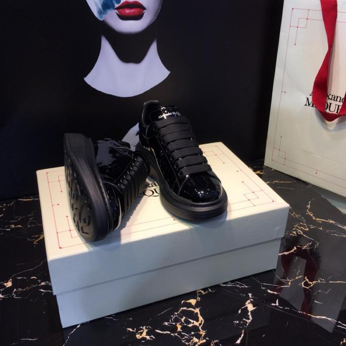 Alexander McQueen Oversized Black Patent
