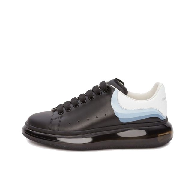 Alexander McQueen Casual Shoes Men Low-Top Black/White