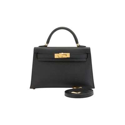 HERMES Mini Kelly Crossbody Bags H071302CC89 size 19*6*12 cm
