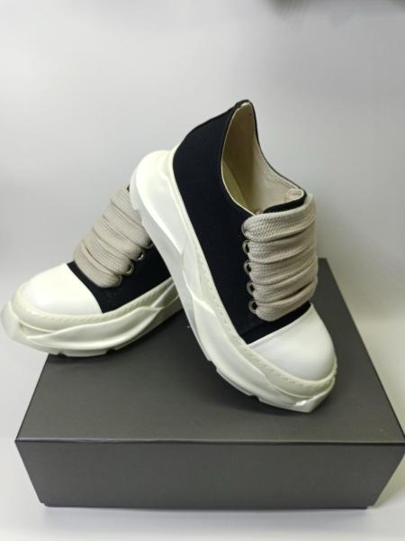 Rick Owens Porterville DRKSHDW Jumbo Laced Abstract Black Pearl