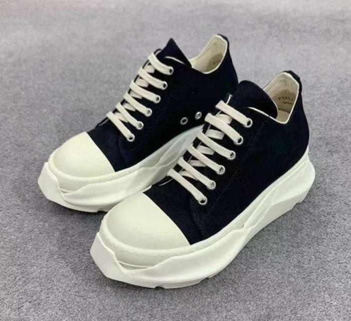 Rick Owens Porterville DRKSHDW Jumbo Laced Abstract Black Pearl