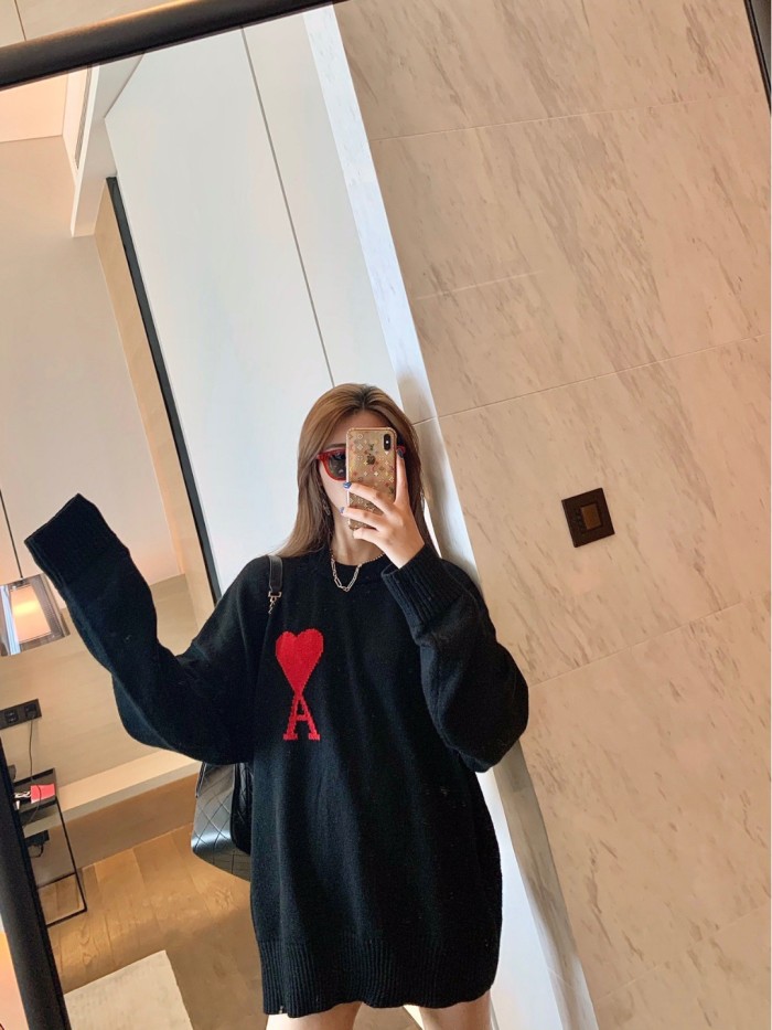 AMIPARIS Sweaters Unisex Black