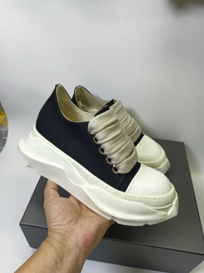 Rick Owens Porterville DRKSHDW Jumbo Laced Abstract Black Pearl