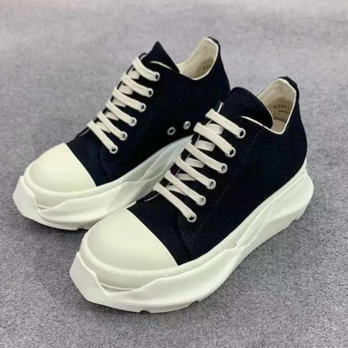 Rick Owens Porterville DRKSHDW Jumbo Laced Abstract Black Pearl