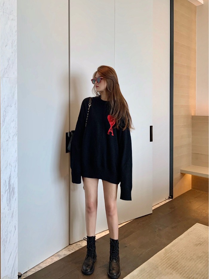 AMIPARIS Sweaters Unisex Black