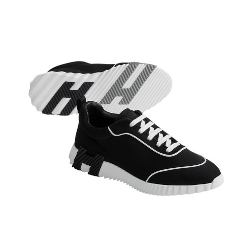 Hermes Bouncing sneaker Black white