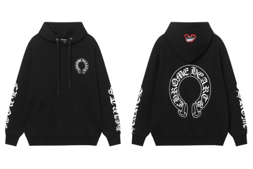 Chrome Hearts Scroll Horseshoe Hoodie CH-157