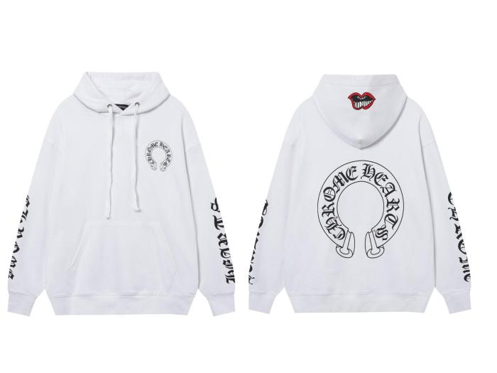 Chrome Hearts Scroll Horseshoe Hoodie CH-157