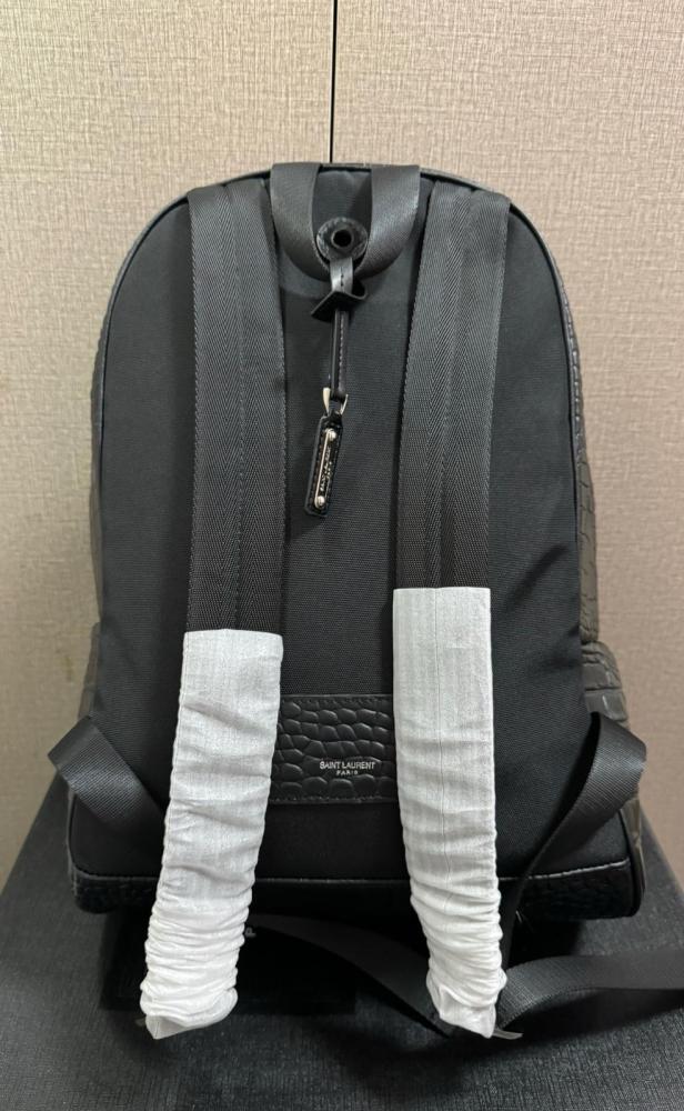 SAINT LAURENT City Backpacks 534967-DZE2F-1000 size 31*22*41 cm
