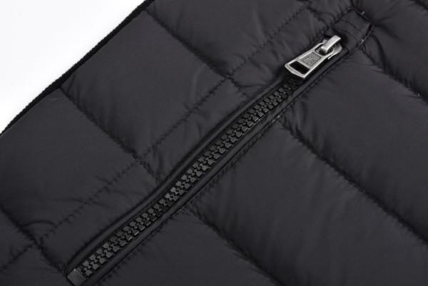 Moncler Padded Corduroy Collection Down Jacket Men's Black