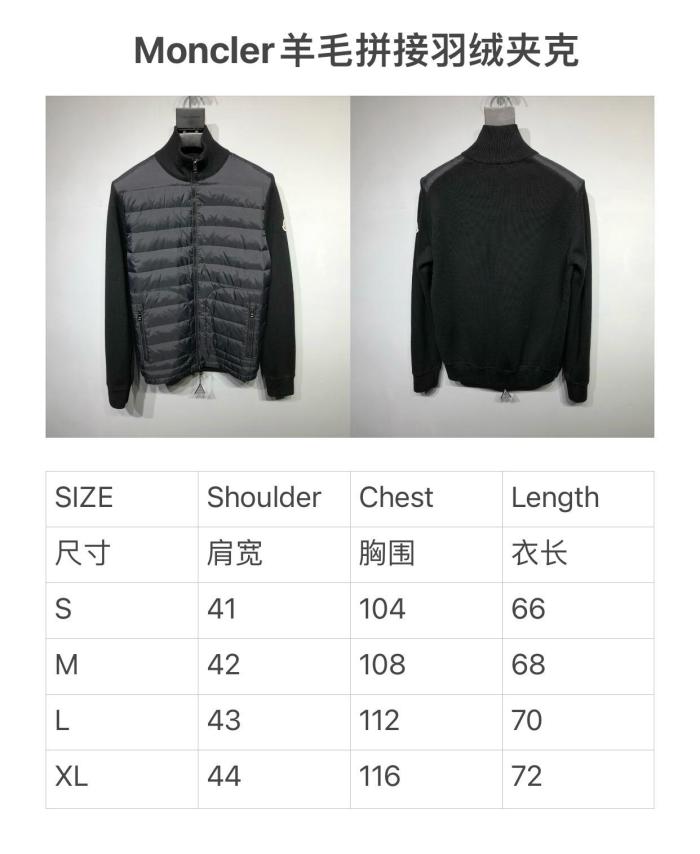 Moncler Padded Corduroy Collection Down Jacket Men's Black