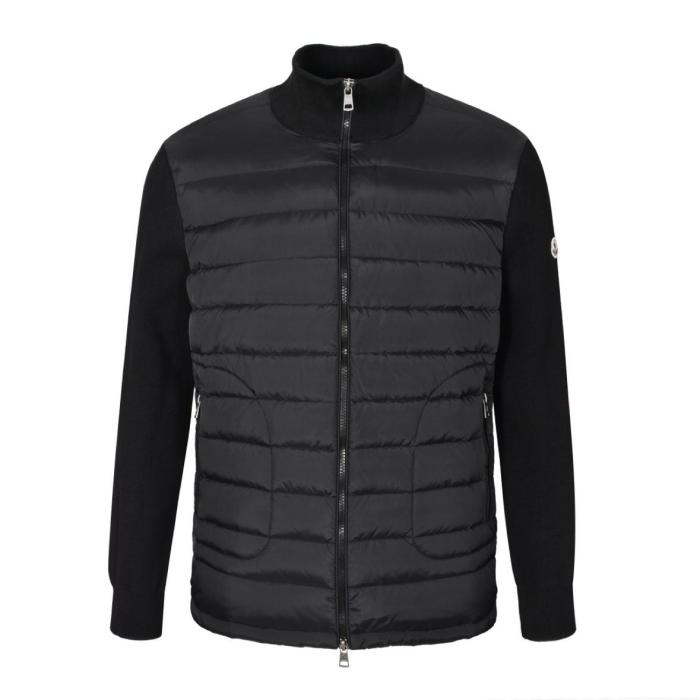 Moncler Padded Corduroy Collection Down Jacket Men's Black