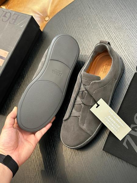 Zegna Triple Stitch™ Low Top Sneakers LHSOY-A4667X-PTE