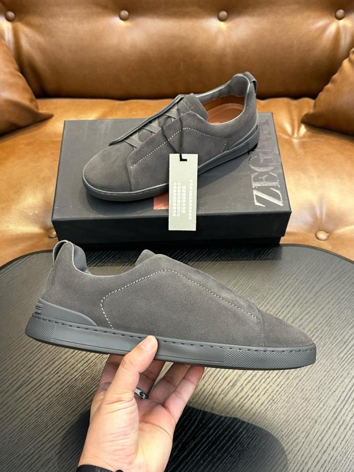 Zegna Triple Stitch™ Low Top Sneakers LHSOY-A4667X-PTE