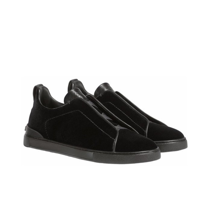 Zegna Triple Stitch™ Low Top Sneakers LHVEL-S5377Z-NER