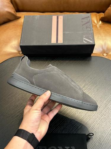 Zegna Triple Stitch™ Low Top Sneakers LHSOY-A4667X-PTE