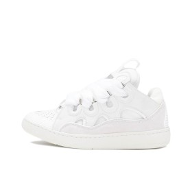 Lanvin Curb Sneaker White
