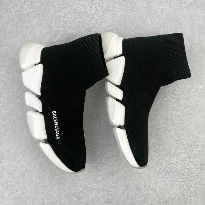 Balenciaga Speed 2.0 Black Transparent Sole