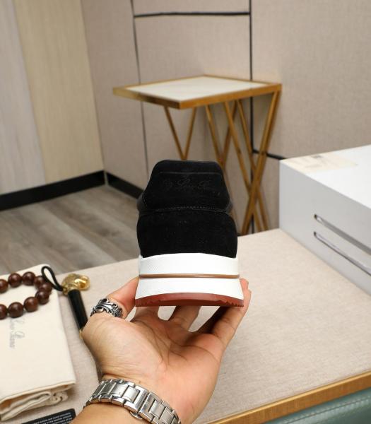 Loro Piana Week End Walk Sneaker Black FAM17198000