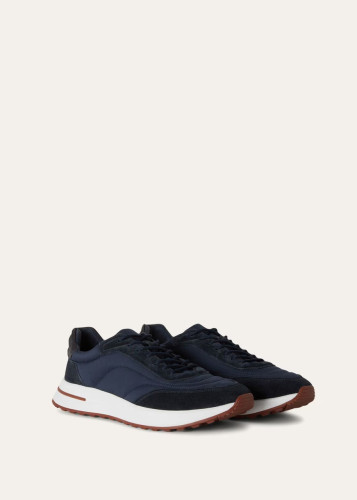 Loro Piana Week End Walk Sneaker Navy Blue FAM1719W000