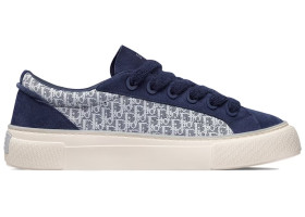 Dior B33 Sneaker Navy Blue Oblique Jacquard