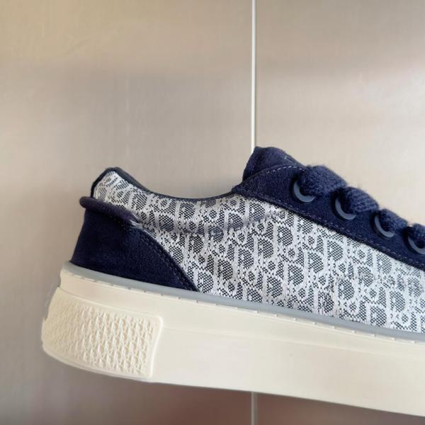 Dior B33 Sneaker Navy Blue Oblique Jacquard