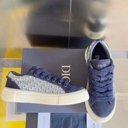 Dior B33 Sneaker Navy Blue Oblique Jacquard