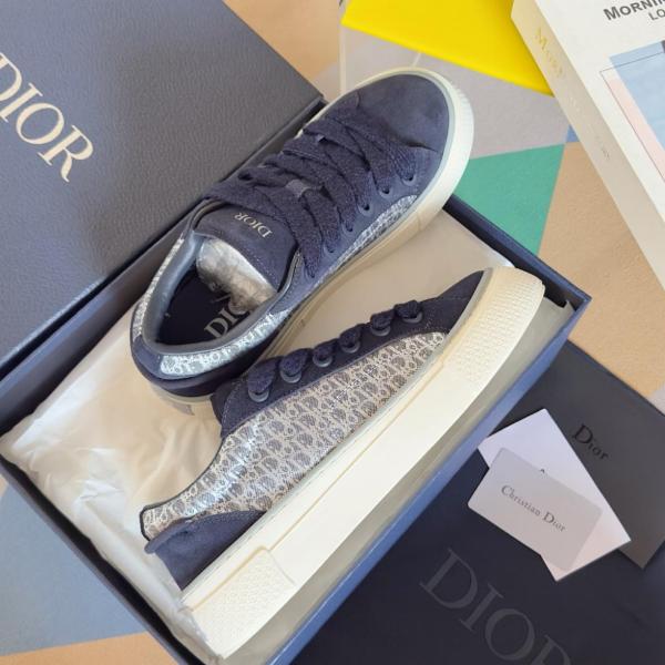 Dior B33 Sneaker Navy Blue Oblique Jacquard