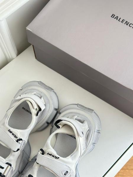 Balenciaga 3XL Open-Toe Sandals 786959W3XLT9191