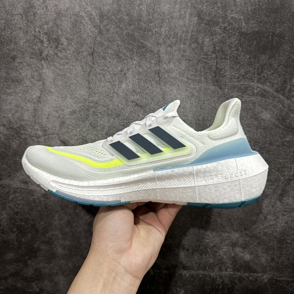adidas Ultra Boost Light Cloud White Arctic Night Lucid Lemon