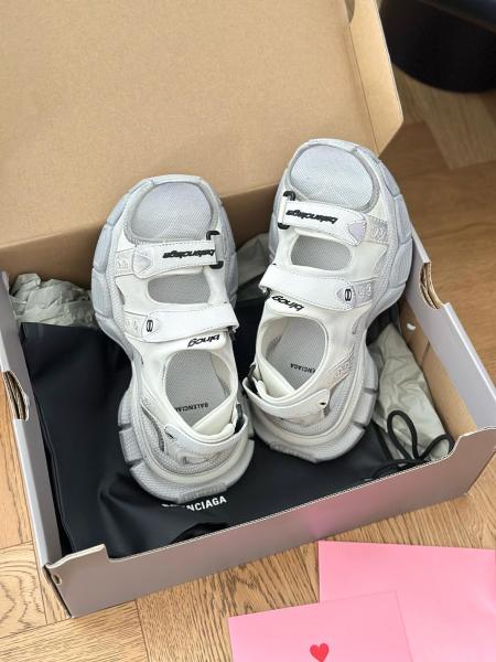 Balenciaga 3XL Open-Toe Sandals 786959W3XLT9191