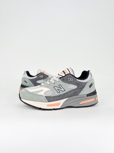 New Balance 991 MiUK Silver Blue Turbulence