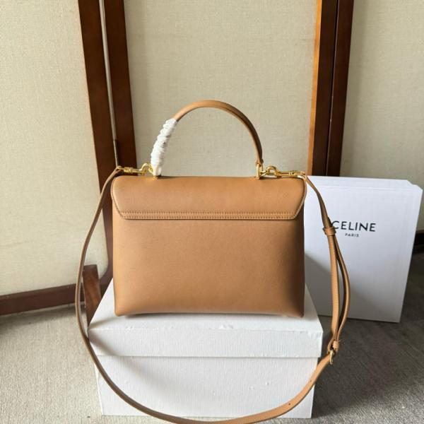 Celine MEDIUM NINO BAG IN SUPPLE CALFSKIN 117523FXK-18BU size 25*10*17.5 cm