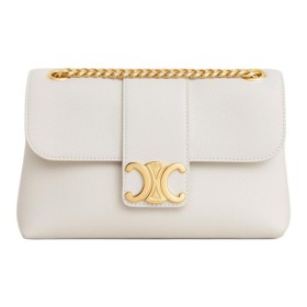 CELINE TEEN CELINE VICTOIRE BAG In SUPPLE CALFSKIN 116593FDU-01BC size 23.5*8*14 cm