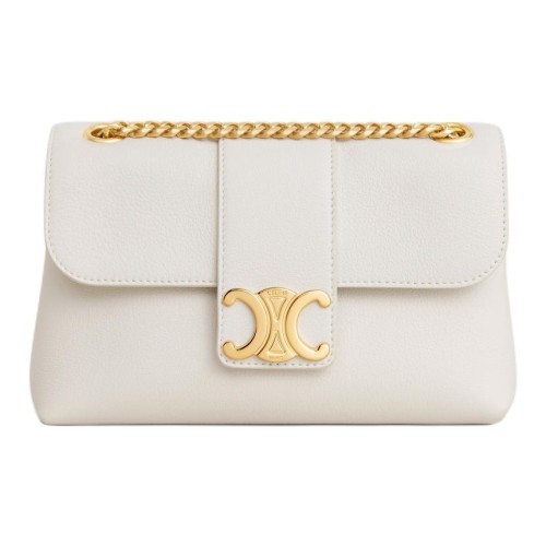 CELINE TEEN CELINE VICTOIRE BAG In SUPPLE CALFSKIN 116593FDU-01BC size 23.5*8*14 cm