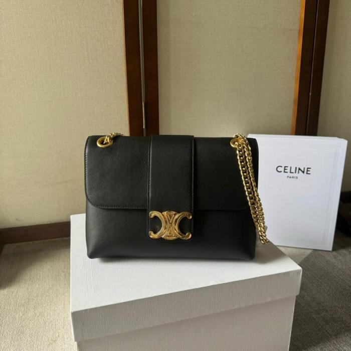 CELINE Shoulder Bags 115853FDU-38NO Medium size 25*8*15 cm