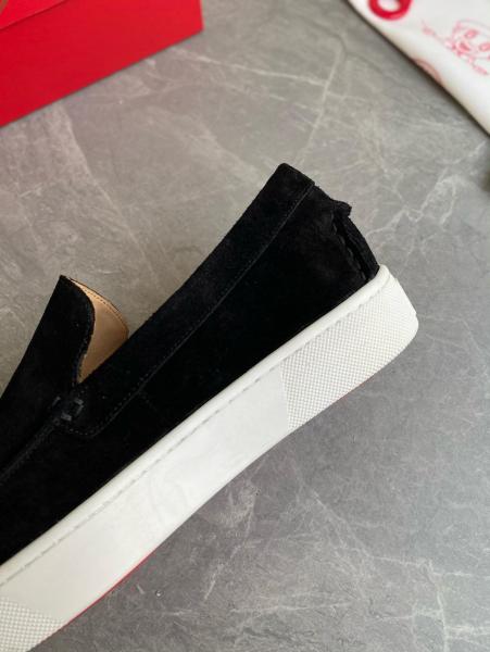 Christian Louboutin Paqueboat Slip-On Loafers 3190513BK01