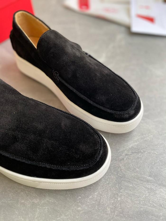 Christian Louboutin Paqueboat Slip-On Loafers 3190513BK01