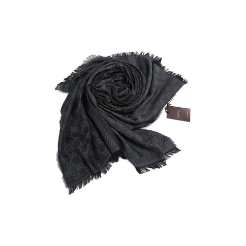 GUCCI Gg Jacquard Pattern Knitted Scarf 282390-3G704-1062