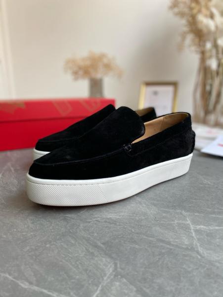 Christian Louboutin Paqueboat Slip-On Loafers 3190513BK01