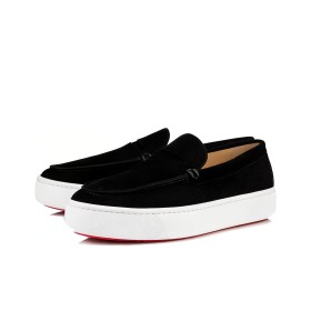 Christian Louboutin Paqueboat Slip-On Loafers 3190513BK01