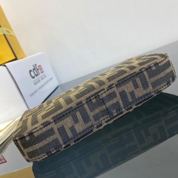 FENDI Baguette Clutches 8BS073-AD23-F1GE3 size 20*3*13 cm