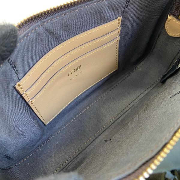 FENDI Baguette Clutches 8BS073-AD23-F1GE3 size 20*3*13 cm