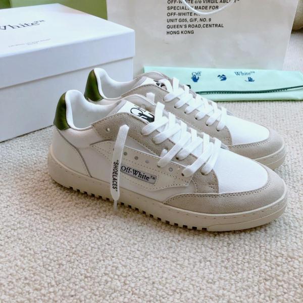 OFF-WHITE 5.0 Lace-Up Sneakers OMIA227S24FAB0010155