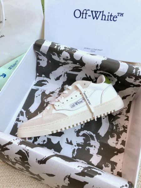 OFF-WHITE 5.0 Lace-Up Sneakers OMIA227S24FAB0010155