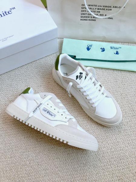 OFF-WHITE 5.0 Lace-Up Sneakers OMIA227S24FAB0010155