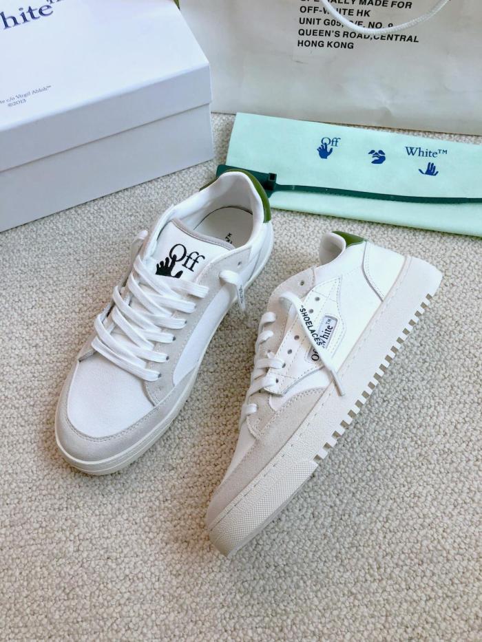 OFF-WHITE 5.0 Lace-Up Sneakers OMIA227S24FAB0010155