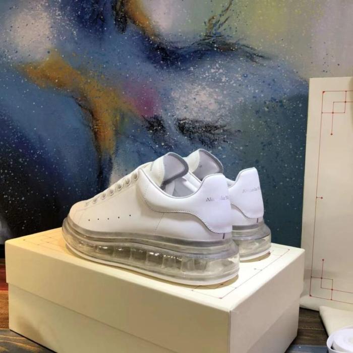 Alexander McQueen Oversized White Clear Sole