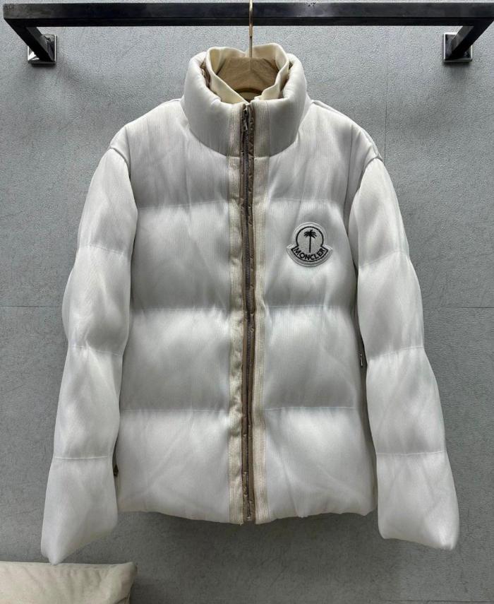Moncler Maya 70 by Palm Angels Jacket Bright White