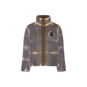 Moncler Maya 70 by Palm Angels Jacket Bright White